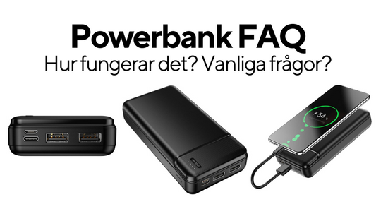 Powerbank FAQ & Köpguide