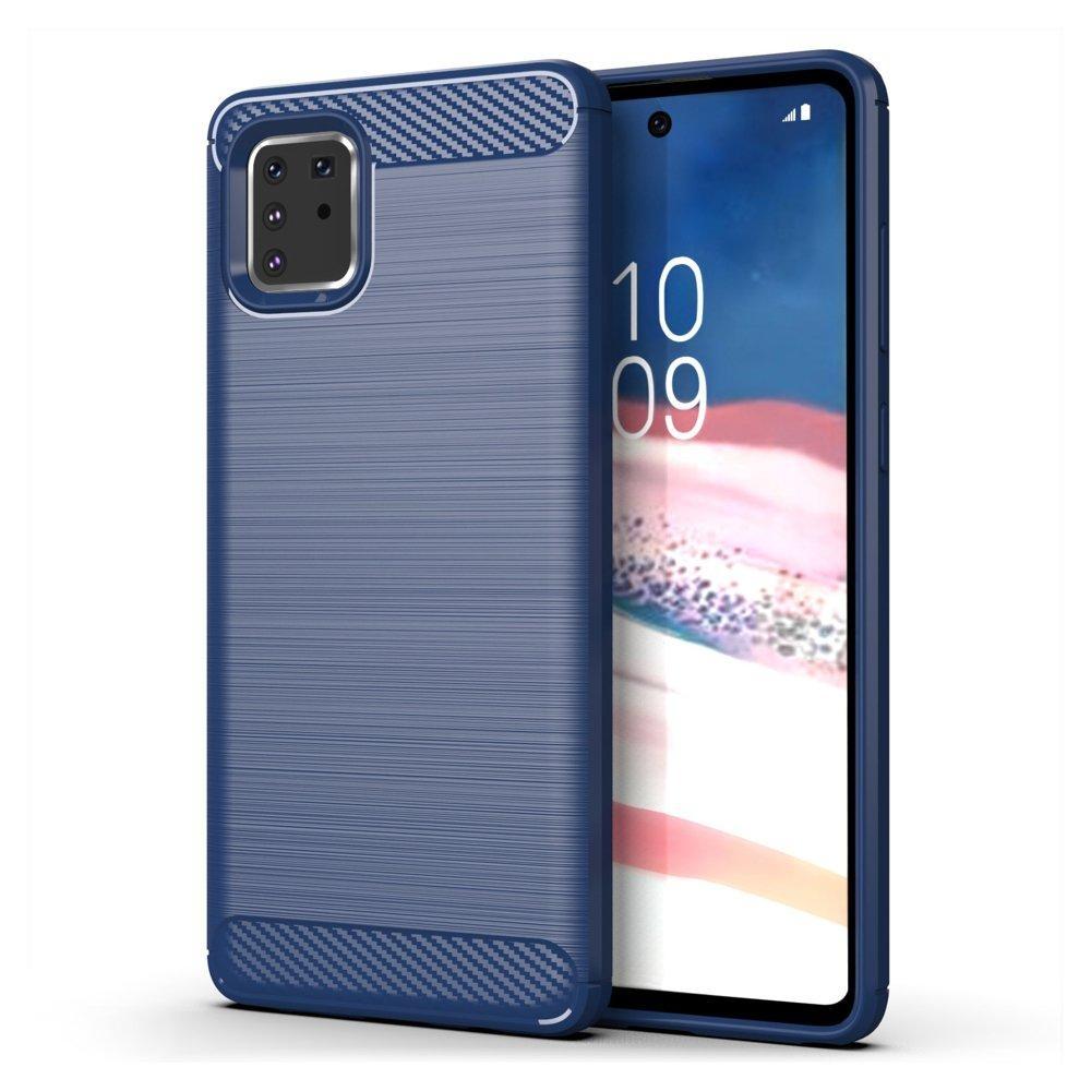 Samsung Galaxy Note 10 Lite Skal Carbon Series - Navy Blue - Sunnerbergteknik