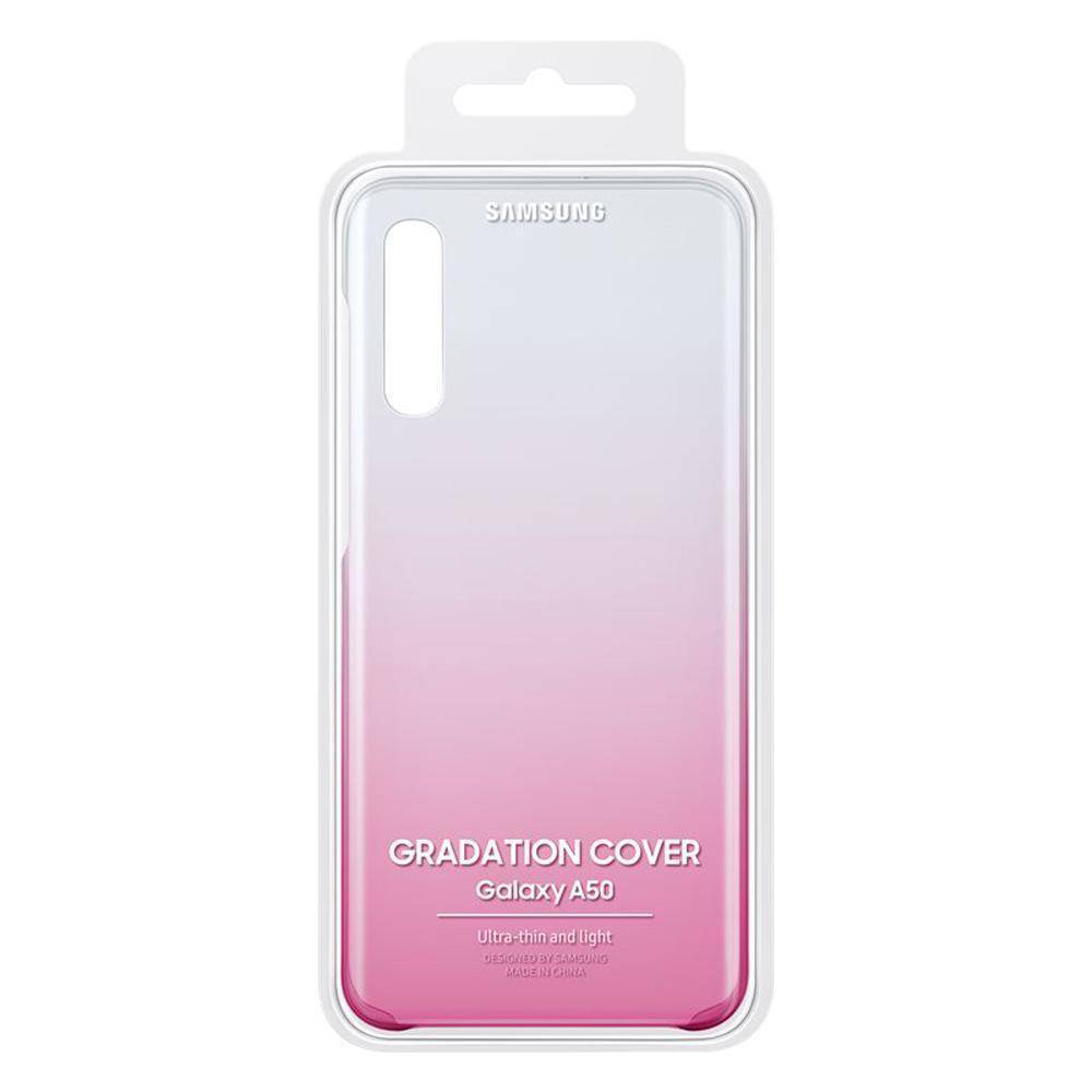 Samsung Original Galaxy A50 Gradation Cover Skal - Rosa - Sunnerbergteknik