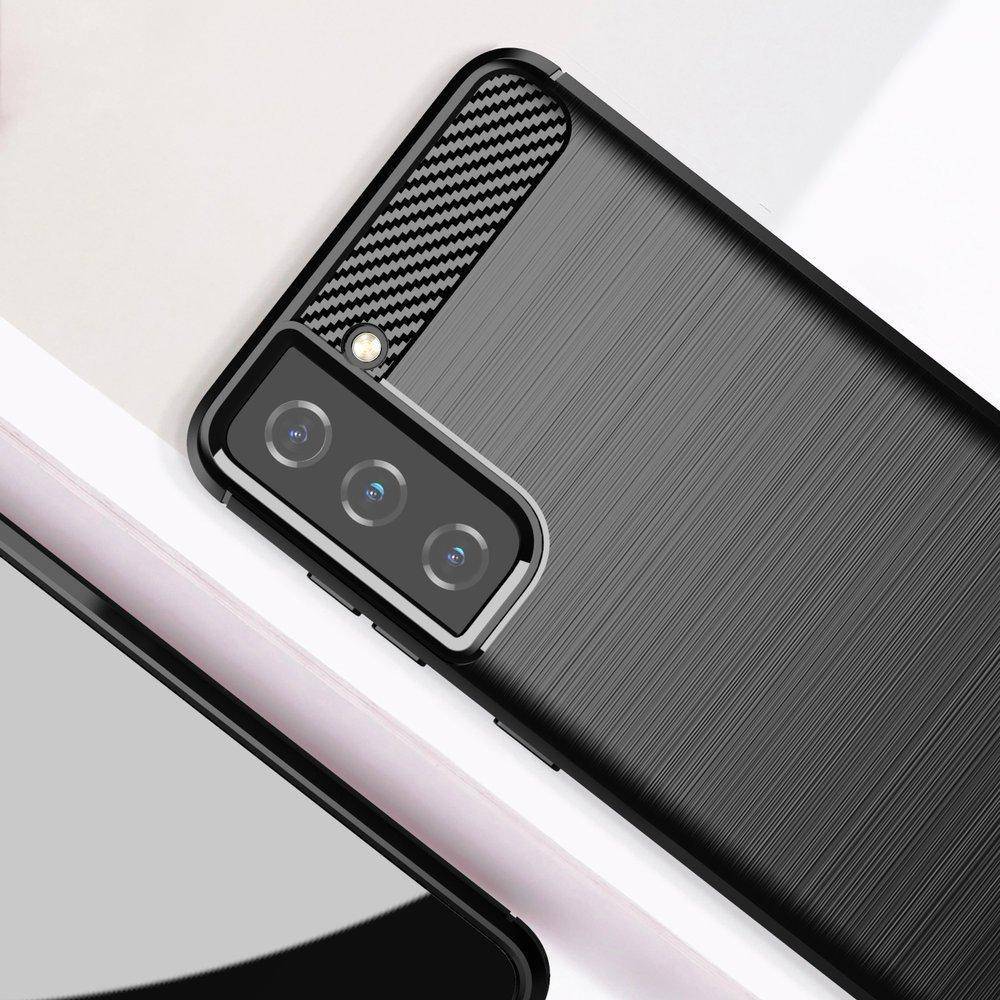 Samsung Galaxy S21 Plus Skal - Anti-Impact Carbon - Sunnerbergteknik