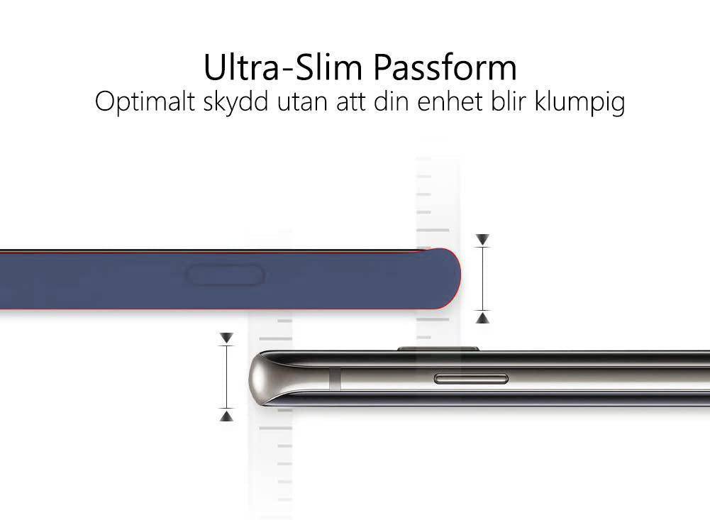 Silikonskal till iPhone XS Max - Blågrå - Sunnerbergteknik