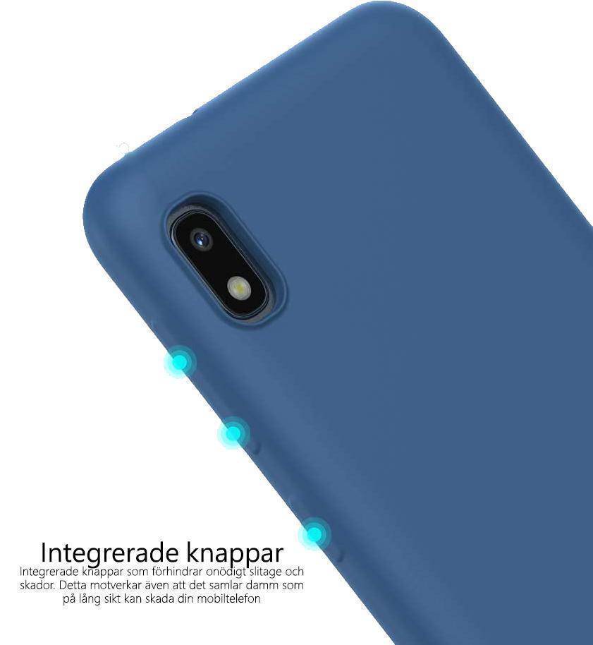 Silikonskal till Xiaomi Mi Note 10 - Navy Blue - Sunnerbergteknik