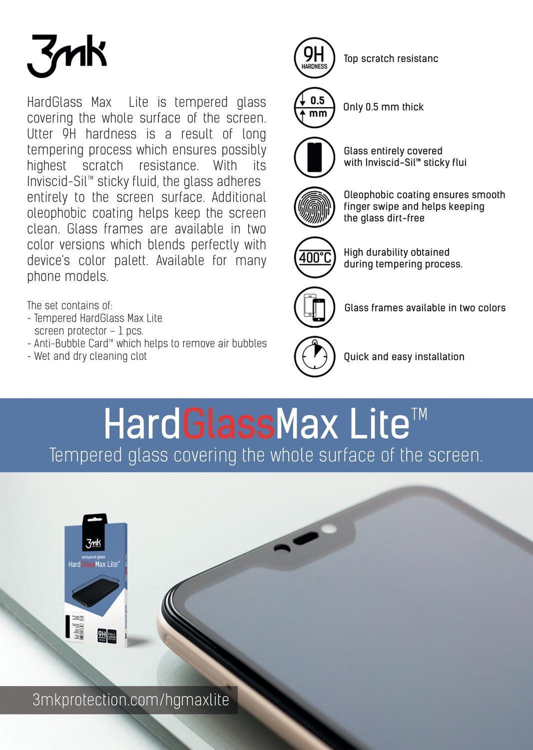 3MK Huawei P20 Skärmskydd Hardglass Max - Sunnerbergteknik