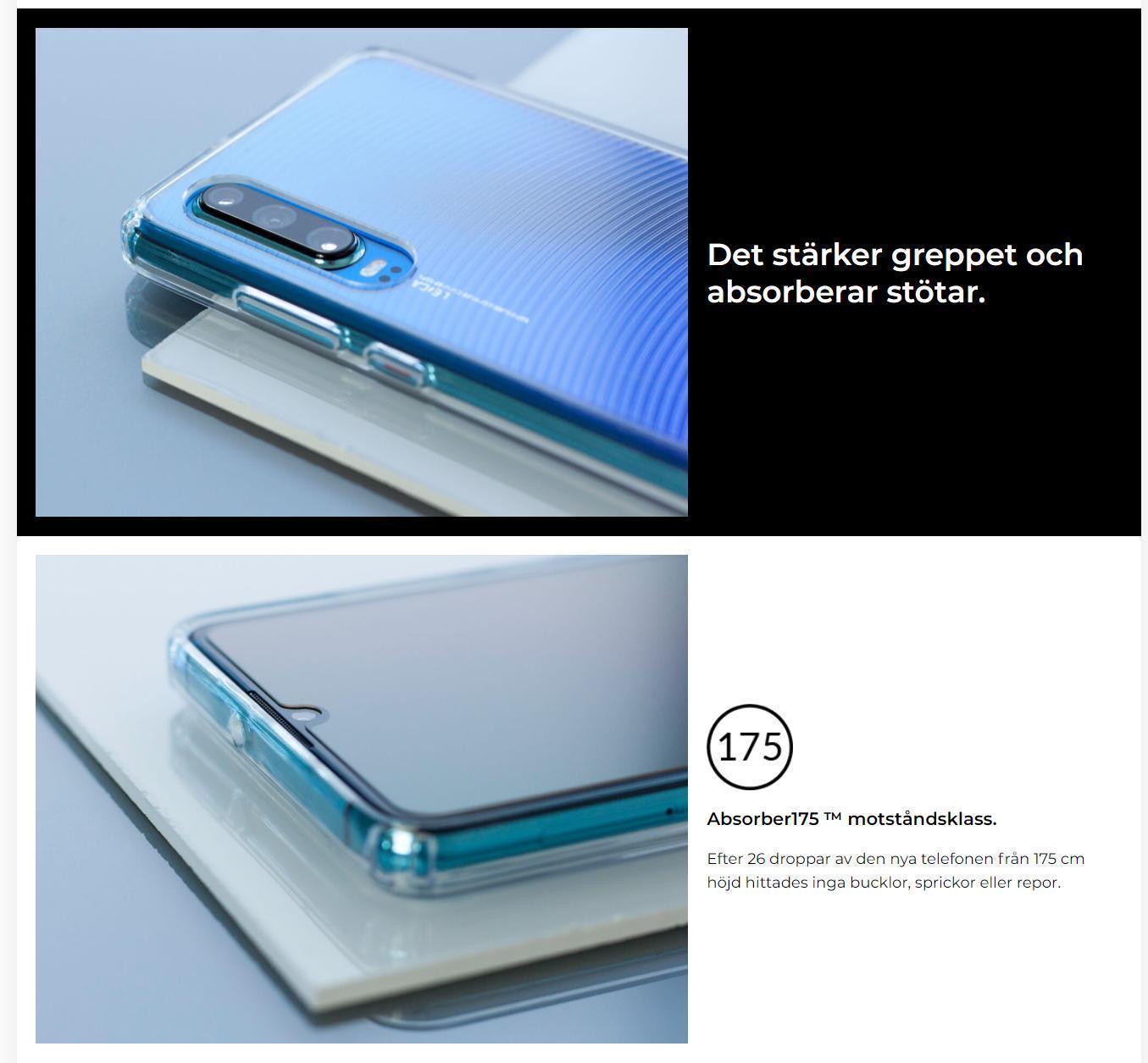 3MK Samsung Galaxy A20E Clear Case Skal Military Grade - Sunnerbergteknik