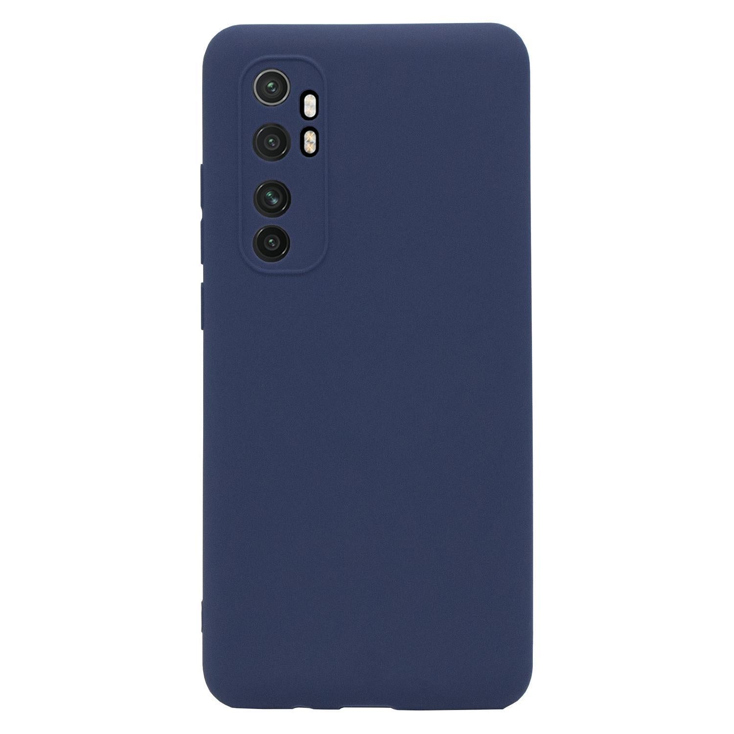 Xiaomi Mi Note 10 Lite Skal Navy Blue Silikonskal - Sunnerbergteknik