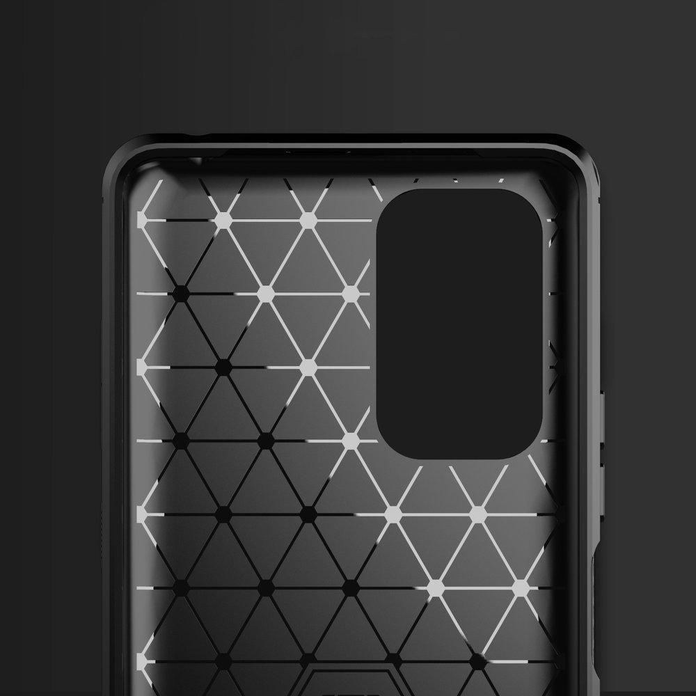 Xiaomi Redmi Note 10 Pro Stöttåligt Skal - Anti-Impact Carbon - Sunnerbergteknik